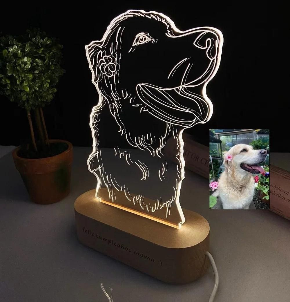 Personalisierte 3D FotoLampe™ – Dein Bild, dein Licht