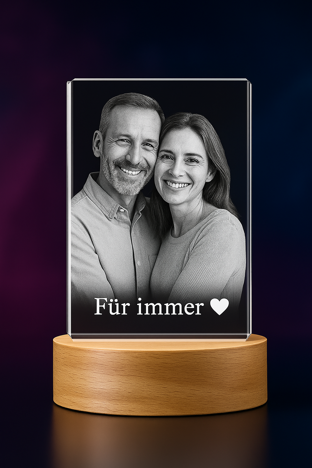 Personalisierter Kristall